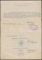 1942 Szirák, A Lőrinci "Szent Annához" Gyógyszertár Tulajdonosa, Hollós Lászlóné által Kiadott, A Helyi Tisztiorvos és K - Ohne Zuordnung