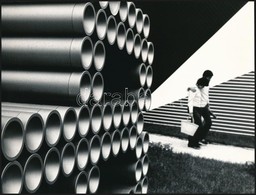 Cca 1974 Gebhardt György (1910-1993) Budapesti Fotóművész Hagyatékából, Jelzés Nélküli, Vintage Fotóművészeti Alkotás (O - Sonstige & Ohne Zuordnung