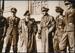 Cca 1939-41 II. Világháborús Csoportkép A Német Luftwaffe Tisztjeivel, Többek Közt Ernst Udet (1896-1941), I. Világhábor - Sonstige & Ohne Zuordnung