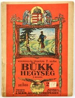 1930 A Bükk-hegység, Kirándulók Térképe 7. Sz., Vászontérkép, Kiadja: M. Kir. Állami Térképészet, 88×66 Cm - Sonstige & Ohne Zuordnung