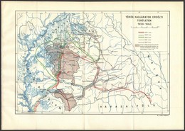 Cca 1920-40 3 Db Kisméretű Térkép Erdély és A Bánság Történetéről.l. 1 Db Török Hadjáratok Erdélyi Területen 1658-1662,  - Sonstige & Ohne Zuordnung