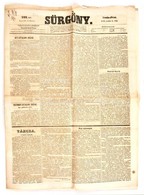 1864 A Sürgöny C. újság Október 11-i Száma - Ohne Zuordnung