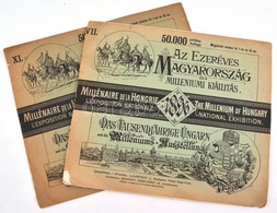 1896 Az Ezeréves Magyarország és A Milleniumi Kiállítás VII. és XI. Füzet. Elvált Borítókkal. - Ohne Zuordnung