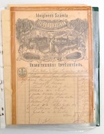 Cca 1900-1940 27 Db Vegyes Számla, Nyomtatvány, Okmány, Gyűrűs Berakóban - Ohne Zuordnung