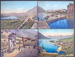 Kotor, Cattaro Kb 1910 - 4 Db Nagyméretű Színes Kép (23,7 X 17,8 Cm) - Ohne Zuordnung