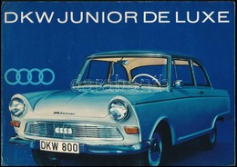 Cca 1960 Audi DKW Junior De Luxe Autó Német Nyelvű Utazási Prospektusa - Ohne Zuordnung