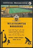 1962 Wolverhampton Wanderers Vs Honvéd Barátságos Labdarúgó Mérkőzés Képes Meccsfüzete / Football Match Booklet 6p. - Ohne Zuordnung