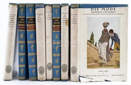 Max Von Boehn (1860-1932): Die Mode. I-VIII. Köt.  I. Menschen Und Moden Im Mittelalter. Vom Untergang Der Alten Welt Bi - Ohne Zuordnung