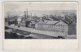 Prague? Industrial Zone Old Postcard Posted 1907? To Šibenik B200405 - Tsjechië