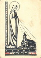 T2/T3 1947 Abony, Mária-Nap, Szívek Királynője Kápolna (EK) - Ohne Zuordnung