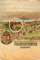 ** T3 Budapest I. Magyar Királyi Hadimúzeum A Várban, Magyar Címer. Magyar Földrajzi Intézet Rt. Kiadása S: Nagyistók I. - Ohne Zuordnung