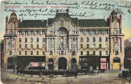 T3 1910 Budapest V. Gresham Palota (kopott Sarkak / Worn Corners) - Ohne Zuordnung