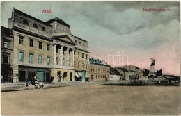 T2 1913 Arad, József Főherceg út, Automobil, Arad-Csanádi Gazdasági Takarékpénztár / Street, Automobile, Savings Bank - Ohne Zuordnung