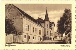 ** T3 Bánffyhunyad, Huedin; M. Kir. Posta / Post Office, Foto Weinstock (fa) - Ohne Zuordnung