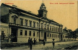 T2 Felsőbánya, Baia Sprie; Római Katolikus Leánynevelő Intézet. (W.L. (?) H. Riedl E. Kiadása 2350. / Girl School - Ohne Zuordnung