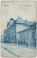T2/T3 1908 Nagyvárad, Oradea; M. Kir. Postaépület / Post Office (EK) - Ohne Zuordnung