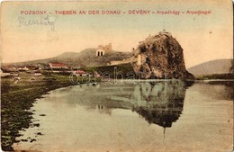 * T3 Dévény, Theben A. D. Donau, Devín (Pozsony, Bratislava); Árpádhegy / Arpadkogel / Castle Ruins (Rb) - Ohne Zuordnung