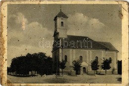 T3 1938 Felsőszeli, Felső-Szeli, Horné Saliby; Római Katolikus Templom A Plébániával. Fogyasztási Szövetkezet Kiadása /  - Ohne Zuordnung