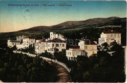 T2 1914 Crikvenica, Cirkvenica; Pogled Na Ville / Villa Negyed / Villen-Viertel / Villas - Ohne Zuordnung