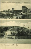 T2/T3 1910 Kevevára, Temeskubin, Kovin; Semendrianer Festung Von Temeskubin Aus Gesehen, Partie Der Keveváer-Festung / S - Non Classificati