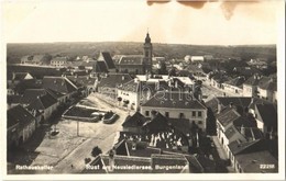 * T2/T3 1926 Ruszt, Rust Am Neusiedlersee; Rathauskeller / Városháza, étterem, Vendéglő, Templom / Town Hall, Restaurant - Ohne Zuordnung