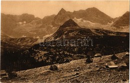 ** T1/T2 Tátra, Tatry; Hala Gasienicowa / Mountain Peak, Wooden Houses, Cottages - Ohne Zuordnung