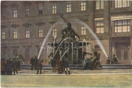 ** T1 Berlin, Neptunsbrunnen / Fountain (11,8 Cm X 7,8 Cm) - Ohne Zuordnung