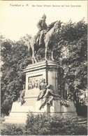 ** T1 Frankfurt Am Main, Das Kaiser Wilhelm Denkmal Auf Dem Opernplatz / Opera Square, Kaiser Wilhelm Monument, Photo - Ohne Zuordnung