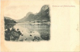** T1/T2 1937 Hintersee Mit Mühlsturzhorn / Lake, Mountain, Stengel & Co. 1394. - Ohne Zuordnung