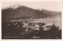 ** T1 Balestrand, Balholmen Med Den Engelske Kirke / General View, Anglican Church, Photo - Ohne Zuordnung