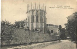 ** T2 Burgos, Abside De La Cartuja De Miraflores Siglo XV. / Miraflores Charterhouse, Monastery, Apse - Ohne Zuordnung
