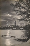 ** T1/T2 Strangnas, General View, Winter, Night, Photo - Ohne Zuordnung