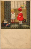 ** T2/T3 Children Art Postcard. M. Munk Vienne Nr. 878. S: Pauli Ebner (fl) - Ohne Zuordnung