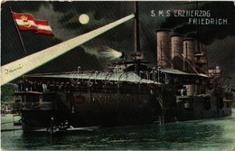 T2/T3 1908 SM Schiff Erzherzog Friedrich K.u.K. Kriegsmarine / SMS Erzherzog Friedrich Az Osztrák-Magyar Haditengerészet - Ohne Zuordnung