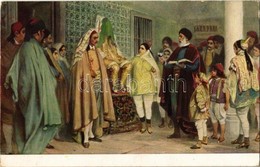 ** T2/T3 Noces Juives / Jüdisches Hochzeit / Jewish Wedding Römmler & Jonas R. 107. Judaica Art Postcard (EK) - Ohne Zuordnung