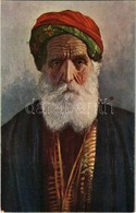 ** T2/T3 Bosnian Old Jewish Man. D.K. & Co. P. S. 313. Judaica (slightly Wet Corners) - Ohne Zuordnung