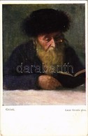 ** T2 Gebet / Rabbi's Prayer. B.K.W.I. 776-1. Judaica Art Postcard S: Lazar Krestin - Ohne Zuordnung