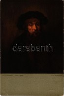 ** T2/T3 Ein Rabbiner / Rabbi. No. 235. Judaica Art Postcard S: Rembrandt (EK) - Ohne Zuordnung