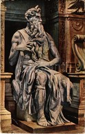 ** T2/T3 Statua Di Mosé / Michelangelo's Moses Sculpture In Rome (Roma), Judaica (EK) - Ohne Zuordnung