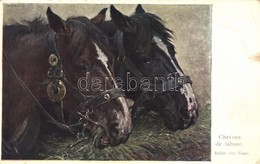 ** T2/T3 Chevaux De Labour / Horses, B.K.W.I. No. 1118. S: Julis Von Blaas (EK) - Ohne Zuordnung