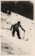 * T2 1933 Inge Lantschner. Abfahrtslauf Von Pfriemesköpfl / Inge Wesin-Lantschner Austrian Alpine Ski World Champion. Ph - Ohne Zuordnung