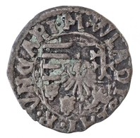 1498-1503. Denár Ag "II. Ulászló" (0,52g) T:2,2- 1498-1503. Denar Ag "Wladislaus II" (0,52g) C:XF,VF Huszár: 807., Unger - Ohne Zuordnung