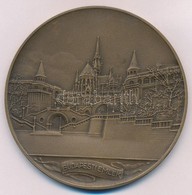 Berán Lajos (1883-1943) 1931."Budapesti Emlék" Kétoldalas, Vert Br Emlékérem (79mm) T:1,1- - Ohne Zuordnung