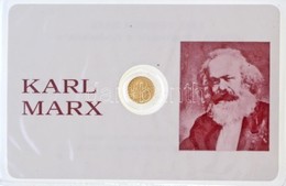 DN "Karl Marx" Modern Mini Au Pénz, Lezárt, Eredeti Műanyag Tokban (0.333) T:BU ND "Karl Marx" Au Modern Mini Au Coin In - Ohne Zuordnung