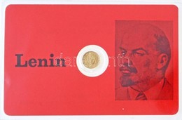 DN "Lenin (piros)" Modern Mini Au Pénz, Lezárt, Eredeti Műanyag Tokban (0.333) T:BU ND "Lenin (red)" Au Modern Mini Au C - Ohne Zuordnung