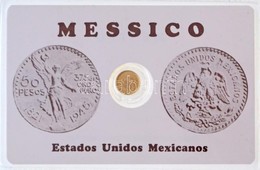 DN "Mexikó" Modern Mini Au Pénz, Lezárt, Eredeti Műanyag Tokban (0.333) T:BU ND "Mexico" Au Modern Mini Au Coin In Seale - Ohne Zuordnung