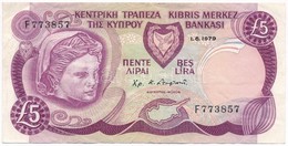 Ciprus 1979. 5Ł T:III Cyprus 1979. 5 Pound C:F Krause KM#47 - Ohne Zuordnung