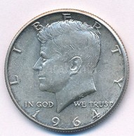 Amerikai Egyesült Államok 1964. 1/2$ Ag "Kennedy" T:2 USA 1964. 1/2 Dollar Ag "Kennedy" C:XF Krause KM#202 - Ohne Zuordnung