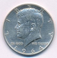 Amerikai Egyesült Államok 1964D 1/2$ Ag "Kennedy" T:1-,2 USA 1964D 1/2 Dollar Ag "Kennedy" C:AU,XF  Krause KM#202 - Ohne Zuordnung