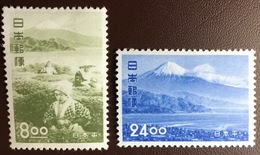 Japan 1951 Tourist Issue Nihon Daira Light Tone MH - Ungebraucht